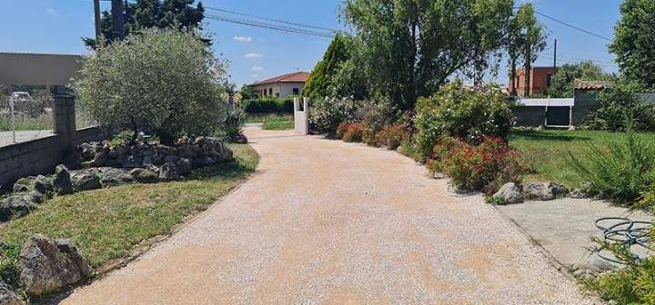 Chemin d'accès Muret