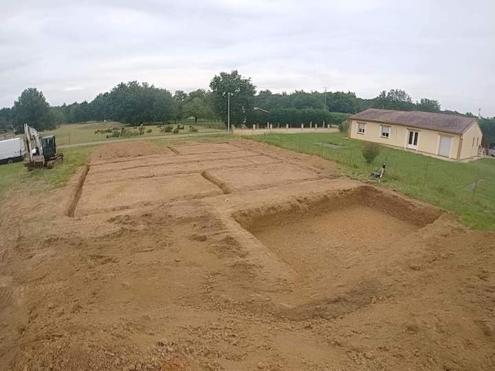 Terrassement piscine Muret